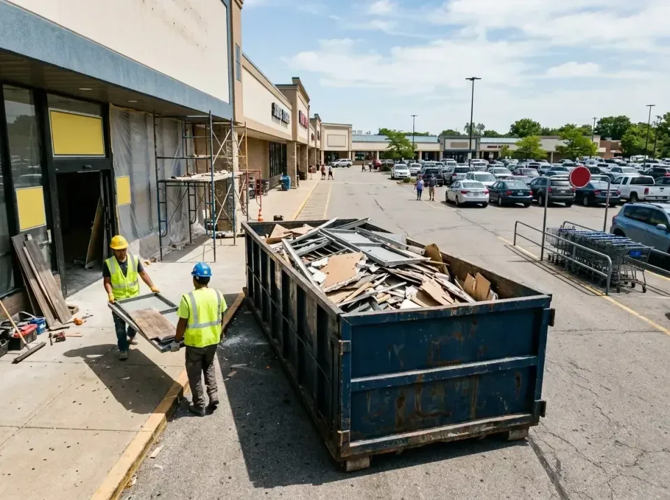 retail-store-renovation-debris-003 — frequently asked questions, Roll-off Dumpster Rentals in Cedar Hills, OR